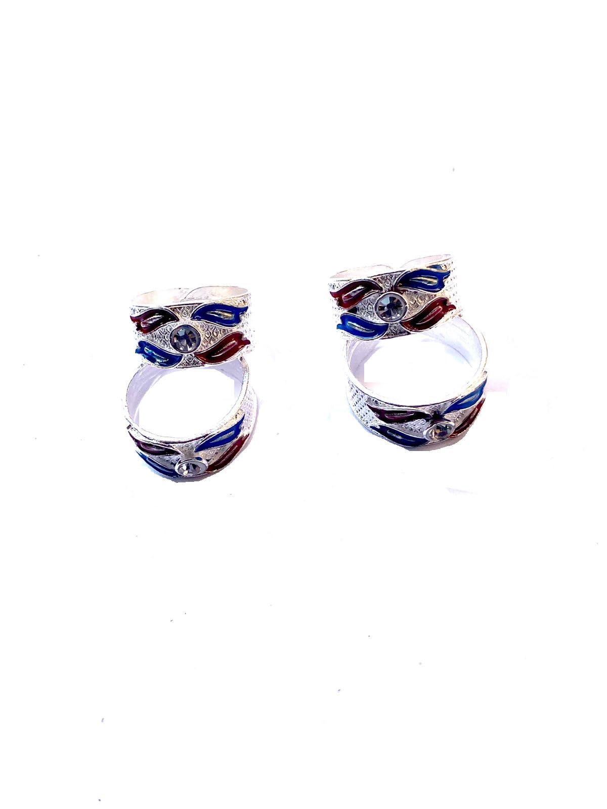 RISYANKA JEWELS Women Stylish alloy toe ring ATR29-picture-32