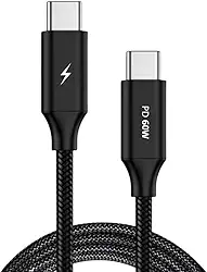 Cabo Tipo-C para Tipo-C Turbo Carregamento Rápido, Cabo de Dados, Reforçado Compatível Com iPhone 15,16 iOS e Android, EXC11, Premium®