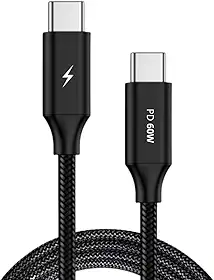 Cabo Tipo-C para Tipo-C Turbo Carregamento Rápido, Cabo de Dados, Reforçado Compatível Com iPhone 15,16 iOS e Android, EXC11, Premium®