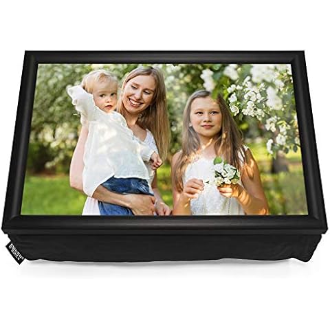 Pixly® Large Personalised Custom Photo Lap Tray Lap top Cushion Bean Bag | A3 Cover