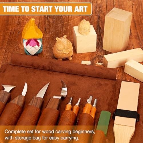 Wood Carving Kit 24Pcs