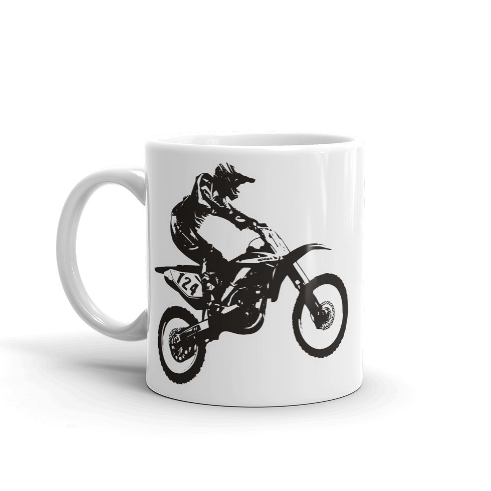 Dv Mugs Ltd Multi Motorcross Bike 10Oz Coffee Tea Mug #5580