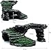 Junniu Reptile Hide Cave Turtle Basking Platforms Shale Scape Step Ledge Ramps 9.5in Rock for Aquarium Bearded Dragon Chameleon Tortoise Lizards Amphibians...
