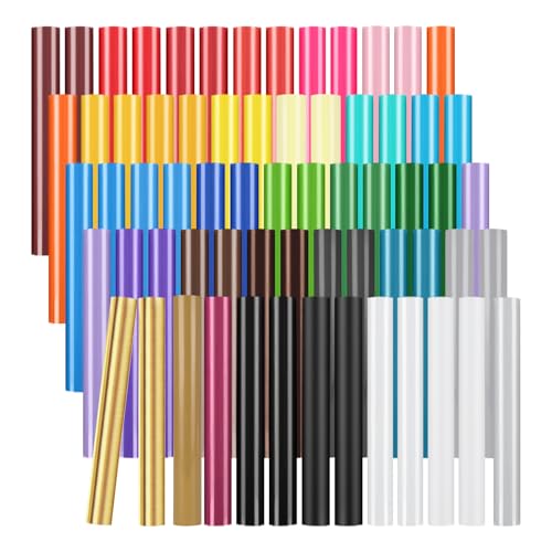 Prime Vinyl Vinylfolie Plotter 65 Stück Plotterfolie Vinyl für Schneidemaschine 30 5x30 5cm Selbstklebend Folie für Dekoration Aufkleber DIY
