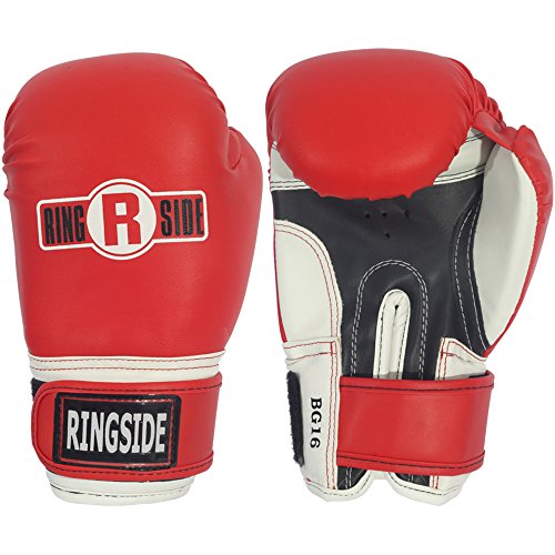 Ringside Youth Pro Style Training Gloves, Red #TOP24
