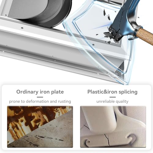 image for [Petoasis] 3-Flap Dog Door, Heavy-Duty Aluminum Pet Door for Extreme W