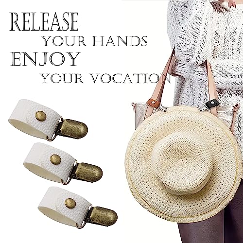 Hat Clip Holder for Travel,Lightweight Hat Clip on Bag for Backpack/Purse/Luggage/Sunhat3