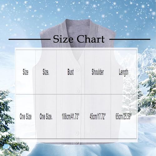 Mens Sleeveless Button Down Sweater Vest V Neck Classic Knitted Sweaters Fall Winter Casual Comfy Front Open Cardigan3