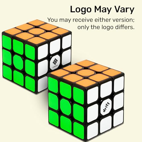 Image of Cubelelo Drift 3x3 Black Speedcube | Beginner Cube for Kids & Adults | Magic Speed Stress Buster Brainstorming Puzzle (Multicolor) | Anti-Pop Technology | Smooth Turning | Durable