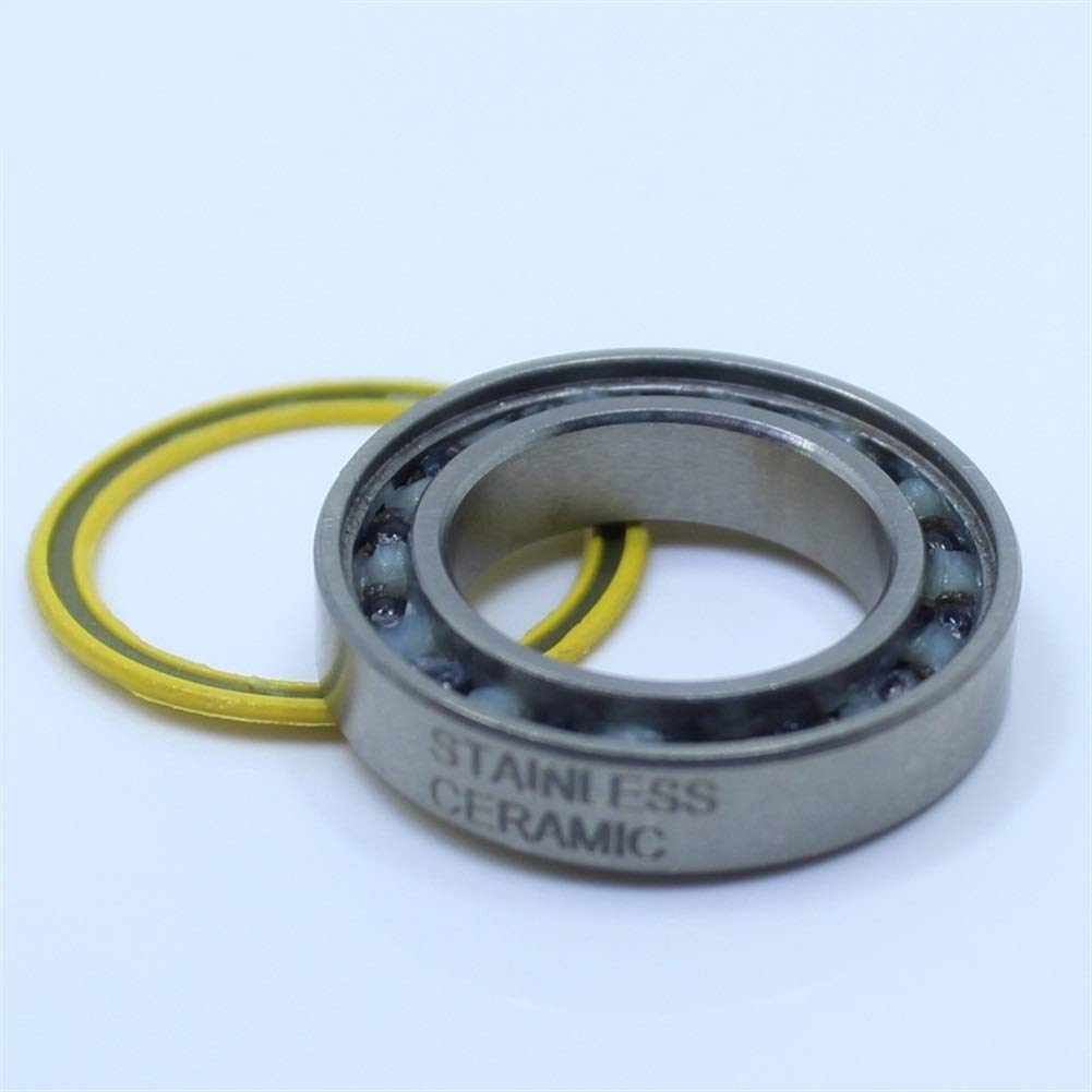 Łożysko ze stali nierdzewnej 6902-2RS 15x28x7mm ABEC-3 6902 RS piasta rowerowa piasta przednia tylna piasta koła 15 28 7 ceramiczne łożyska kulkowe