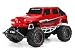 New Bright R/C F/F 4-Door Open Back Jeep Includes 9.6V Power Pack, Batteries & Charger (1:8 Scale), Red