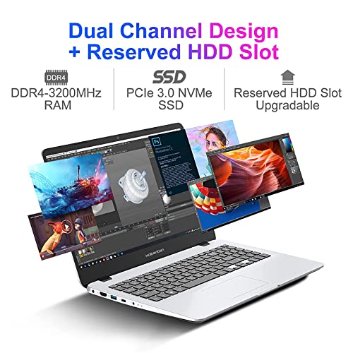 Maibenben Maibook M547 15.6 Inch Laptop Amd Ryzen 7 4700U Processor With Radeon Graphics, 8 Gb Ddr4 Ram, 512 Gb Ssd, Wi-Fi 5, Windows 10 Home, Full View 1080P Fhd Ultrabook 2022(With Laptop Bag) #TOP2