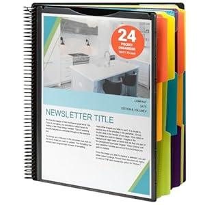 Mukawa Projekt-Organizer mit 24 Taschen