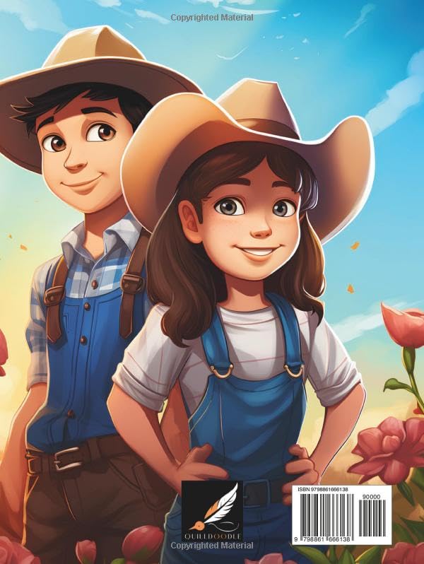 Farmers Life Coloring Book: 40 Coloring Pages For Kids Aged 9-12 image 3