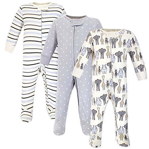 Image of Hudson Baby Unisex Baby Cotton Sleep and Play