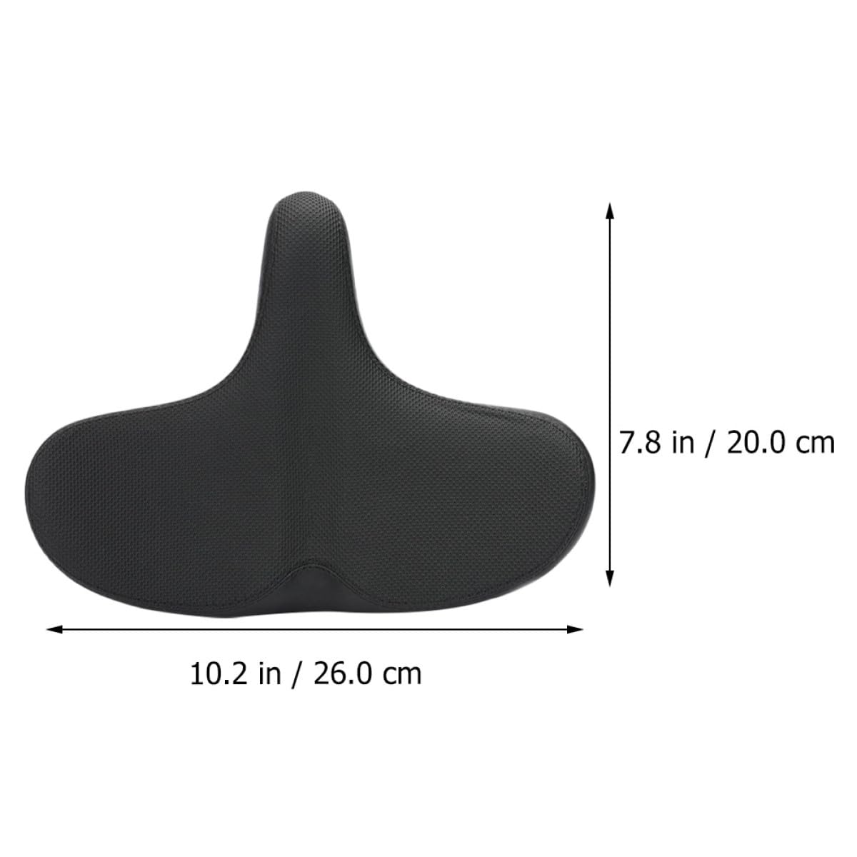 Veemoon Sella per Bicicletta Traspirante Imbottita Larghezza Extra Cuscino Antiurto per Mountain Bike e Bici da Passeggio, Sedile Confortevole Leggero per Ciclismo Outdoor