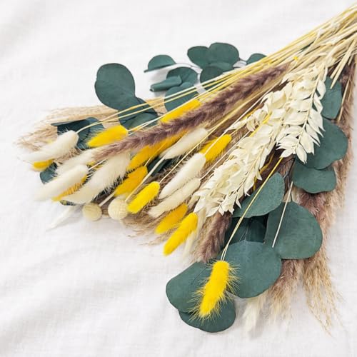 Natural Dried Flowers Bouquet Set 70 Stems miniatura 2