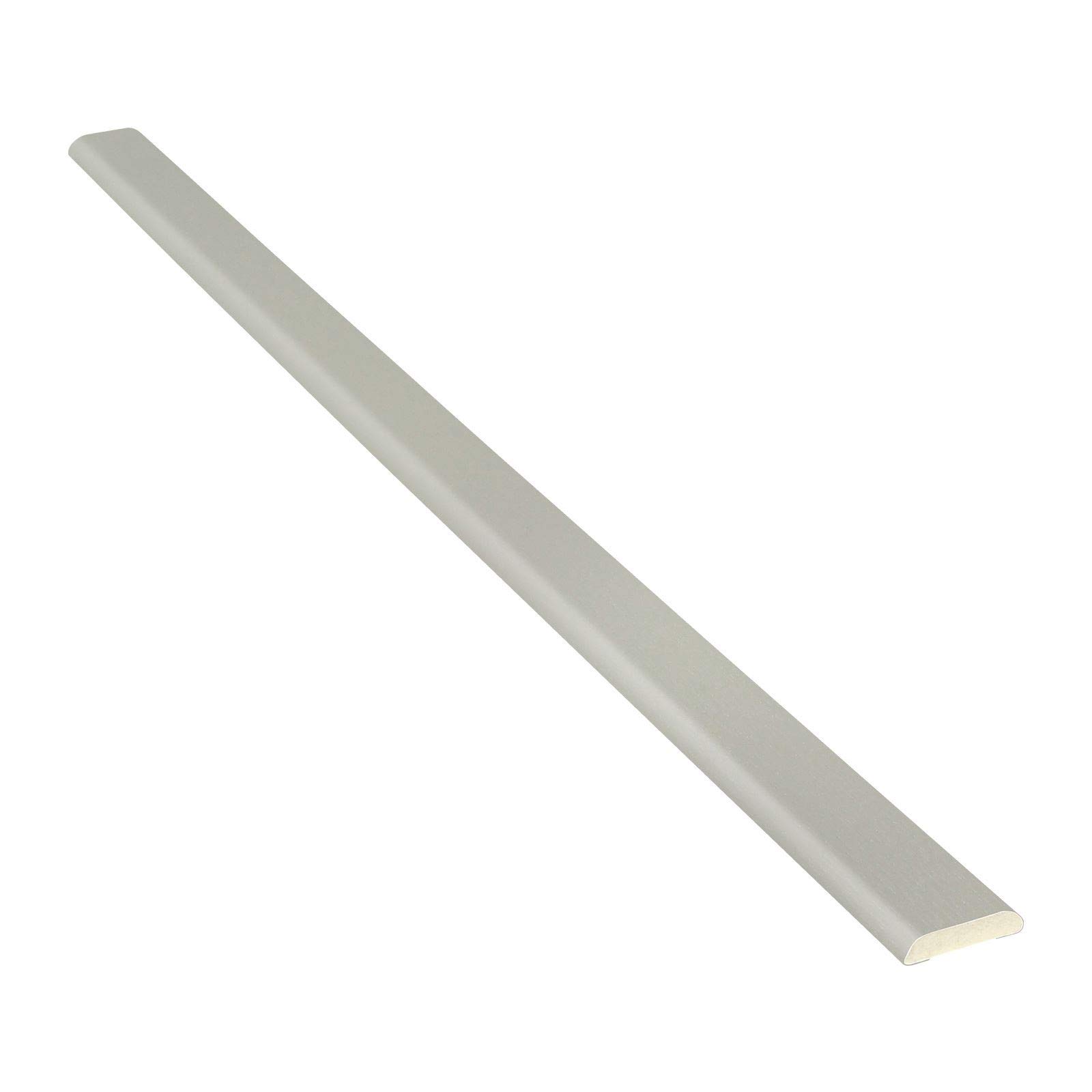 Agate Grey 25mm x 5m D-Mould PVC Window Trim Plastic Finishing Strip