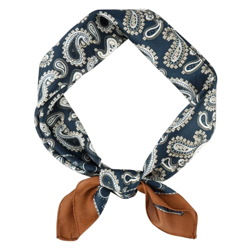 Bandana Set 2 Stück 90x90cm - Paisley Halstuch Für Motorrad Western