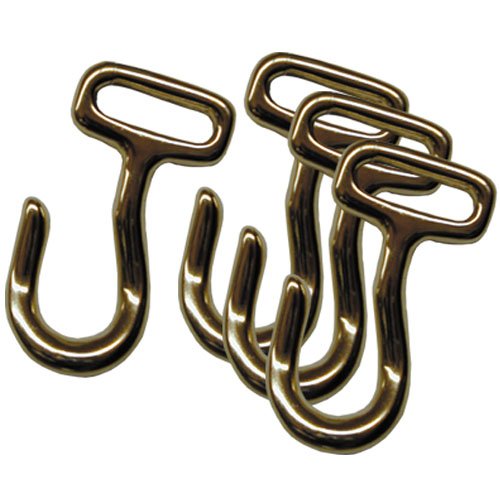 Outfitters Supply Solid Brass Decker (Alforjas) Hooks for Pack Saddle, Set of Four