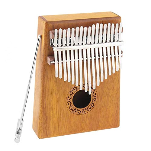 CHENTAOMAYAN 17 Key Kalimba Enkele Board Solid Acacia Hout Duim Piano Mbira Natuurlijke Mini Toetsenbord Instrument met… - Image 3
