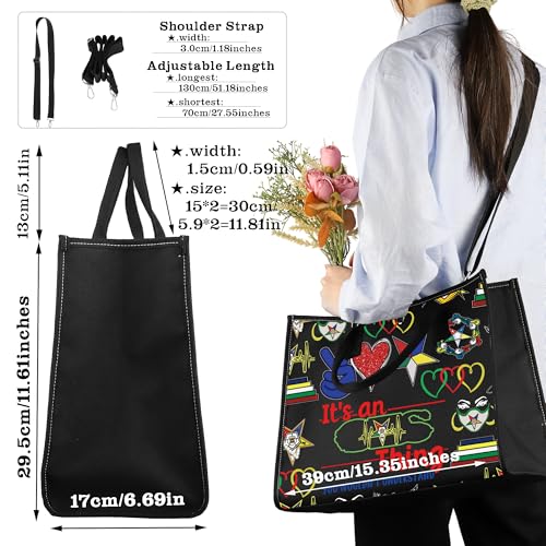CMNIM Order of the Eastern Star Gifts Eastern Star Large Crossbody Bags Sorority Sister Gifts It's an Adjustable Strap Bags4
