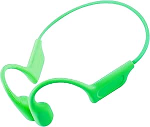 QUEN Bone Conduction Headphones Bluetooth 5.3 Open Ear Bone Conduction Earbuds with Built-in Mic IP66 Waterproof Conduction Headphones Wireless for Running Workout & Cycling (Green) asin的图片