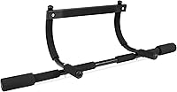 ProsourceFit Doorway Pull-Up Bar with 8 Grips - 300lb Capacity Multi-Grip for Pull-Ups, Dips, Push-Ups Home Gym