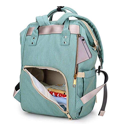 Image of Bag /Mother Backpack for Travel (Plain Sea Green)