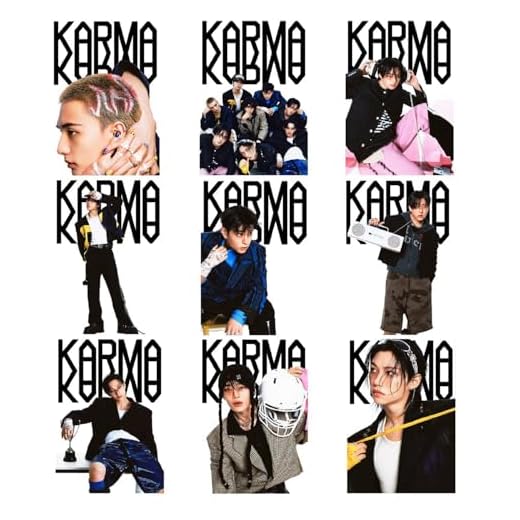 STRAY-KIDS Posters,9PCS STRAY-KIDS Poster Wall Painting Postable Photos for Birthday Party Home Decoration(Black)