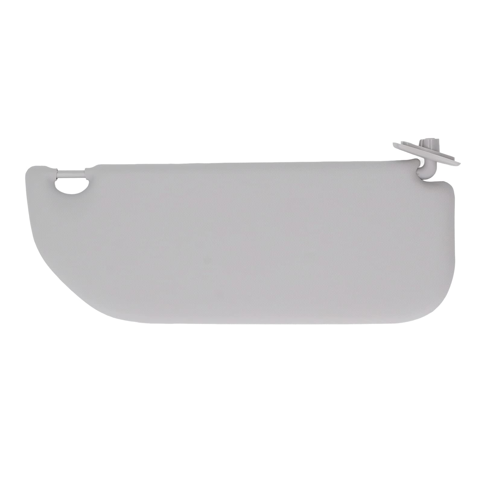 Parasol Izquierdo del Lado del Conductor, KIMISS 98038432DS Visera Interior del Conductor Izquierdo del Automóvil Parasol Gris con Conveniente Espejo de Maquillaje Reemplazo de Protección Antideslumbr