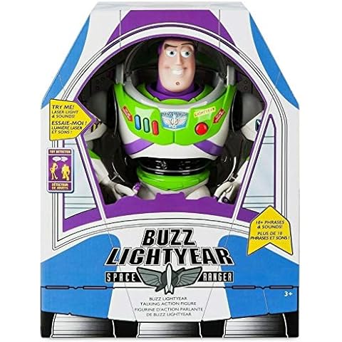 Disney Advanced Talking Buzz Lightyear Action Figure Cover