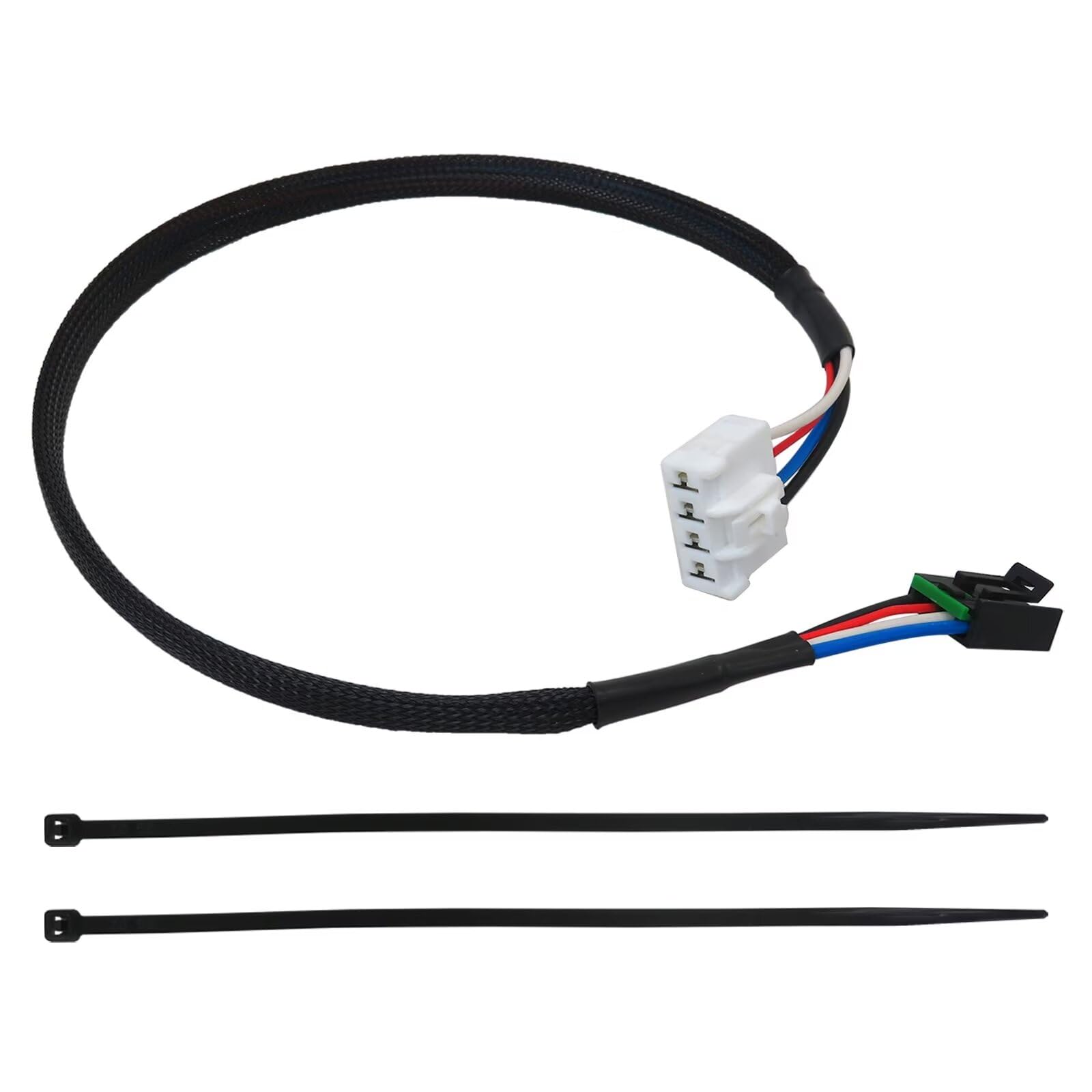 2025 Brake Control Wiring Harness for 1995-2009 Dodge Ram Chrysler Adapter Towing Trailer Brake Controller Wire 4 Pin Connector Cable Mount