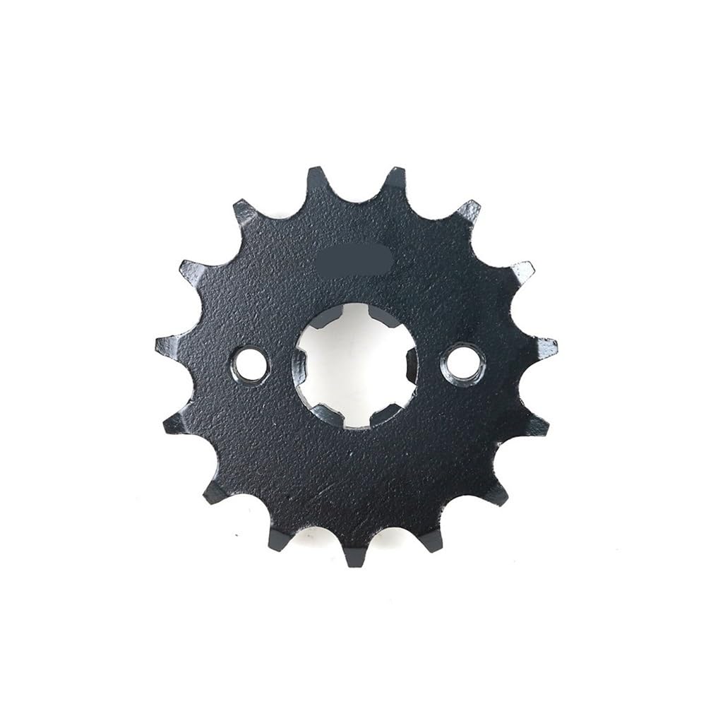 Pignon avant 428-15T en acier haute resistance de rechange pour les transmissions de TM125K