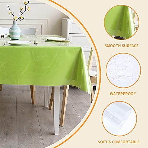 Nappe transparente rectangulaire en PVC imperméable 152x152 cm