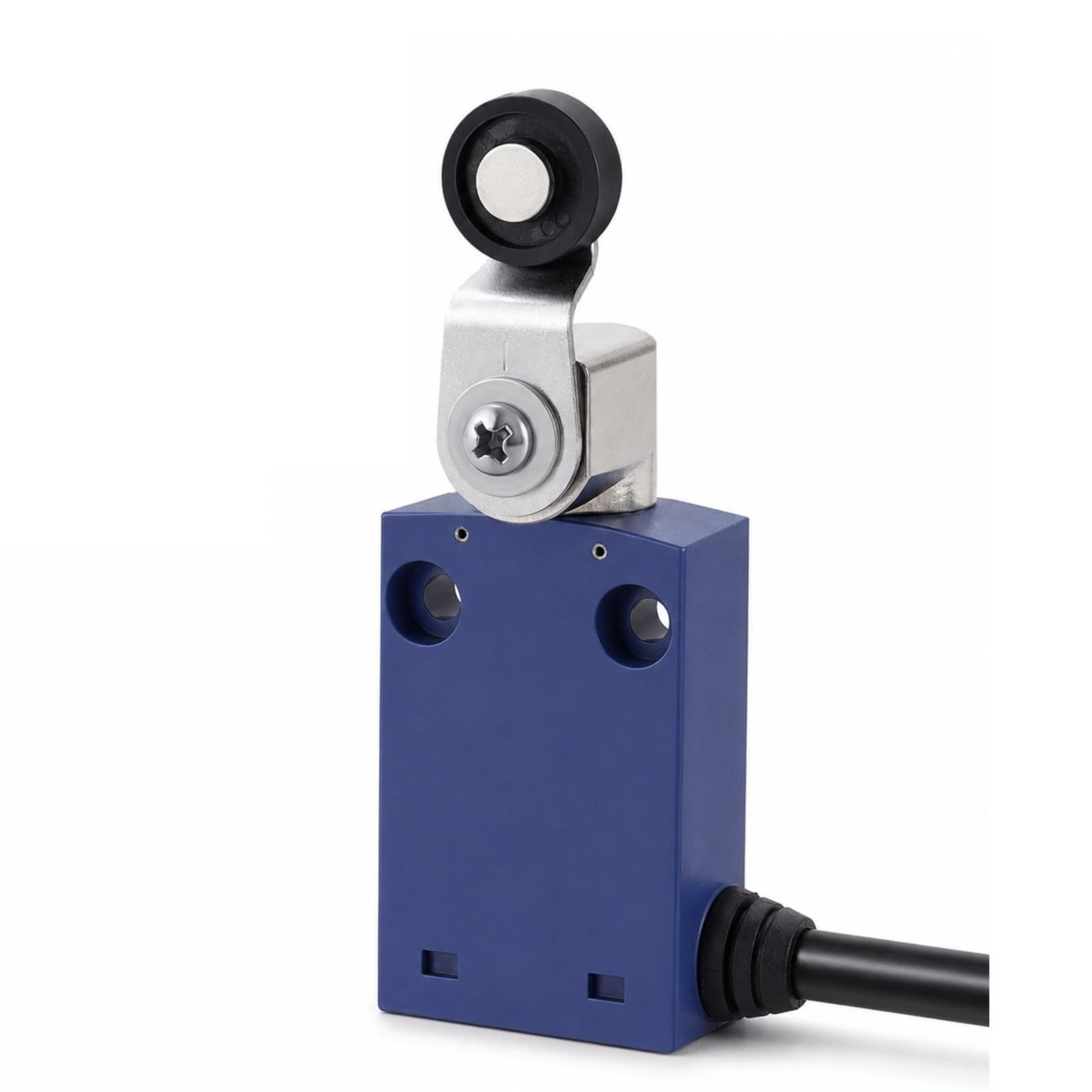 Interruptor de Límite C6N-P104L2 Final de Carrera Impermeable con Cable de 2 Metros 1NA 1NC 250V 6A Reinicio Automático para Control de Automatización Industrial(C6N-P104-L1)