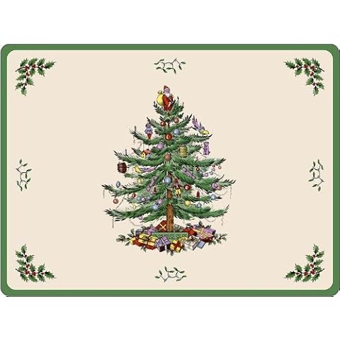Spode Christmas Tree Small Placemats Set Cover