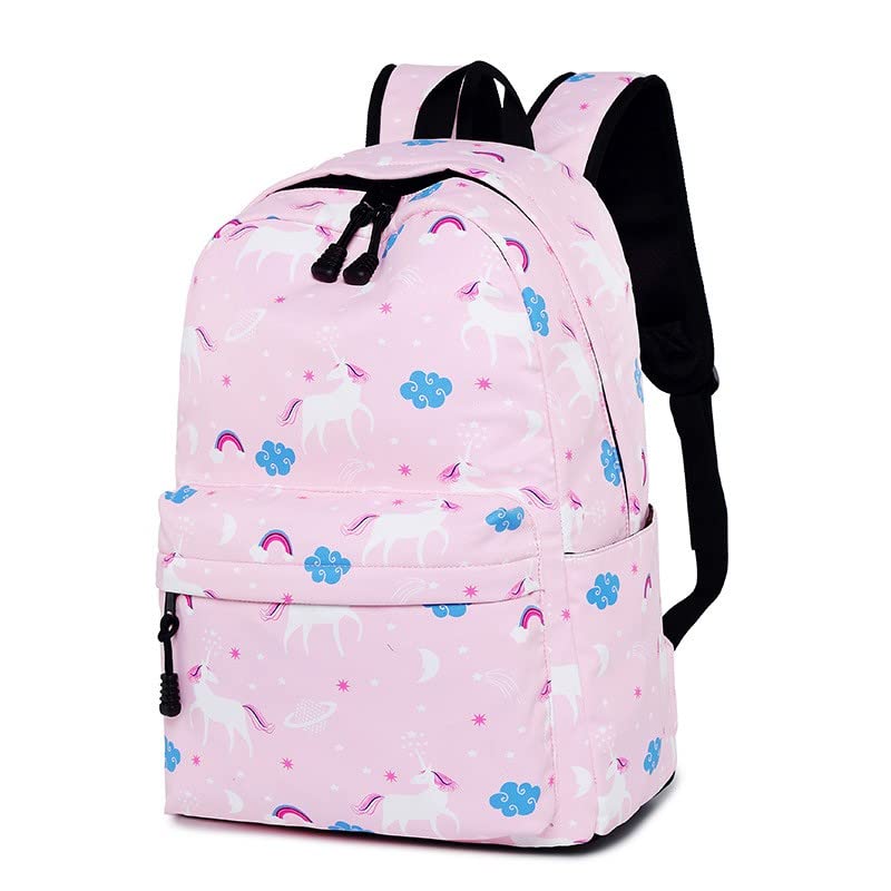Pink Unicorn bagpack for girls -Primary Bookbag Casual Daypack Bag Travel Backpack college bag