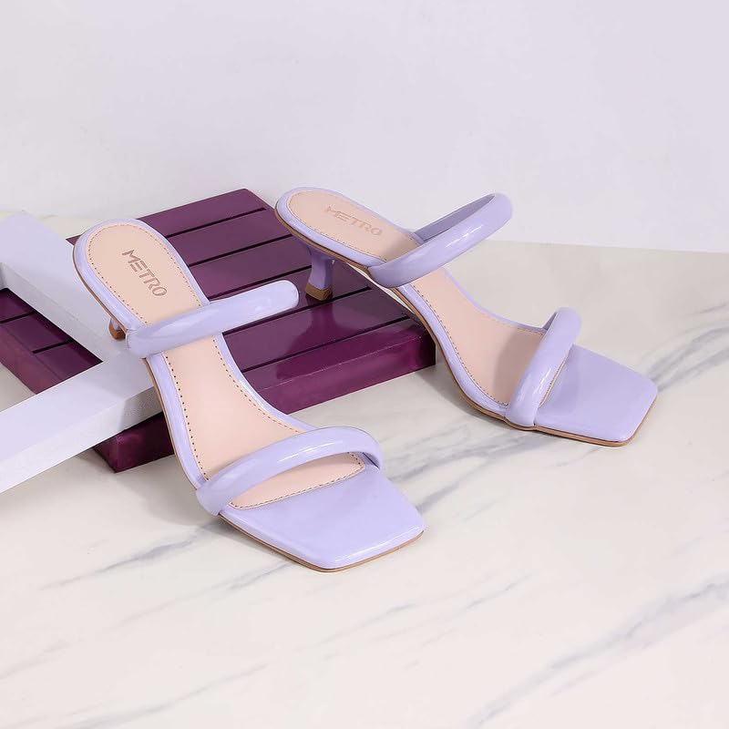 Image of Metro Women Kitten Heel Sandal