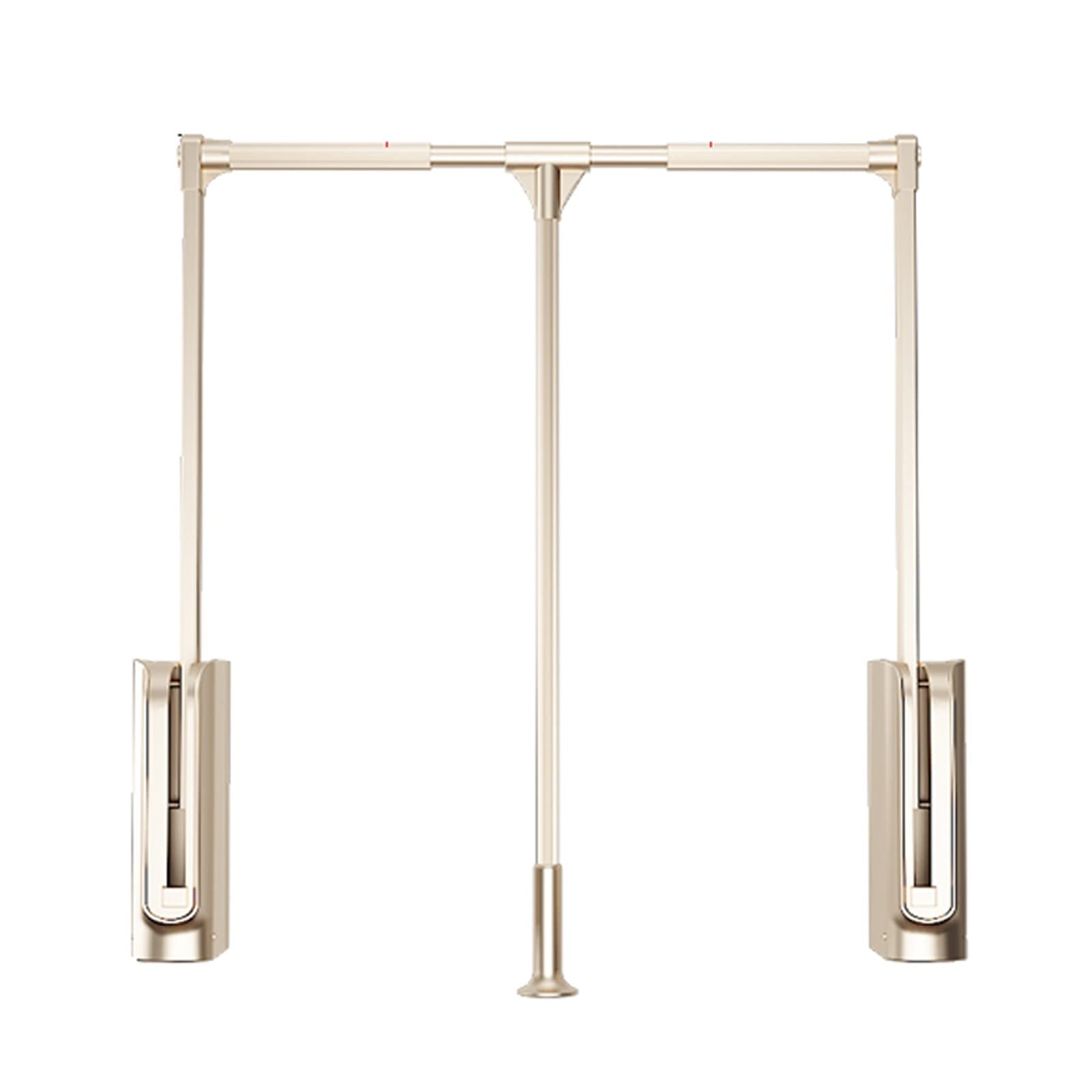 Buy YYZYL Pull Down Closet Rod, Wardrobe Lift Heavy Duty Aluminum Alloy