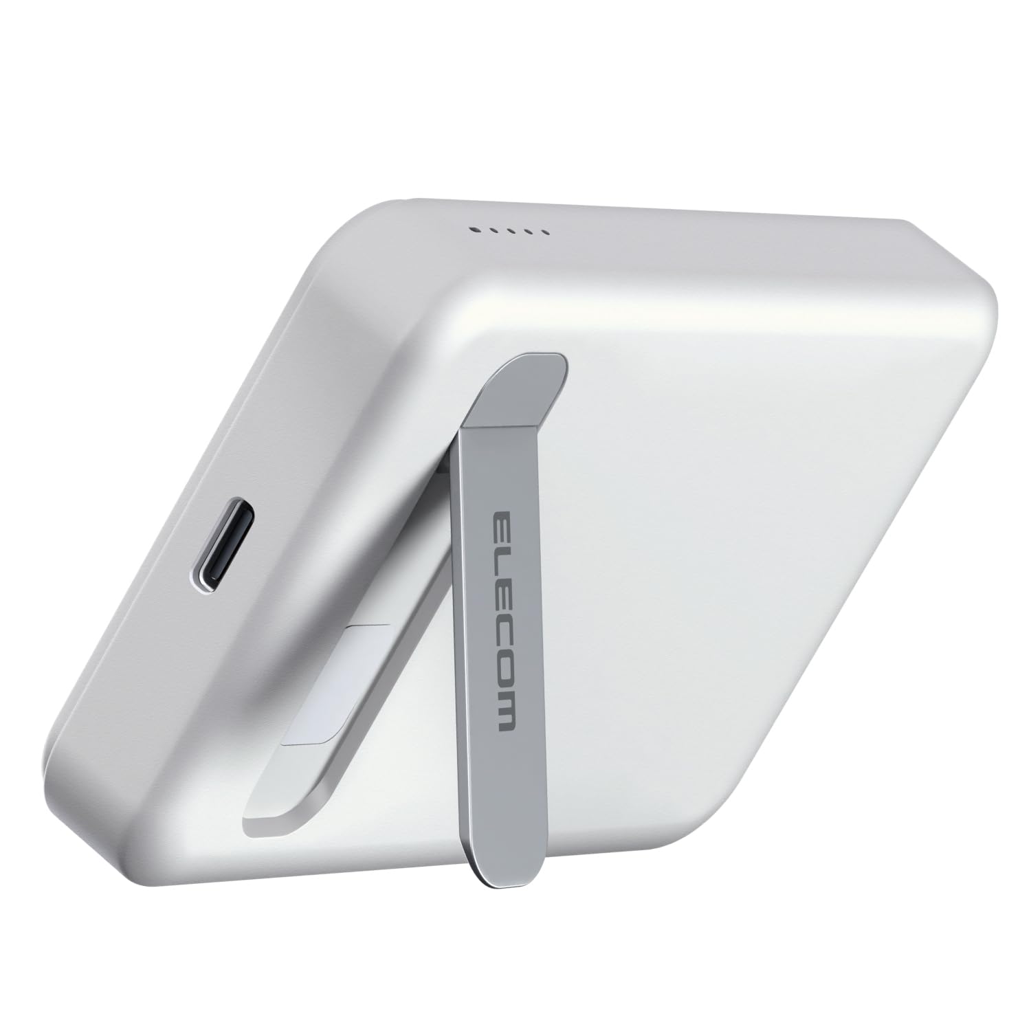 Amazon | エレコム モバイルバッテリー 5000mAh ワイヤレス マグネット