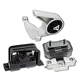 ONNURI Compatible with 2001-2006 Chrysler Sebring/Dodge Stratus 2.4L 2.7L Motor & Transmission Mount 3pc : A2841 A3049 A2842 - K1161