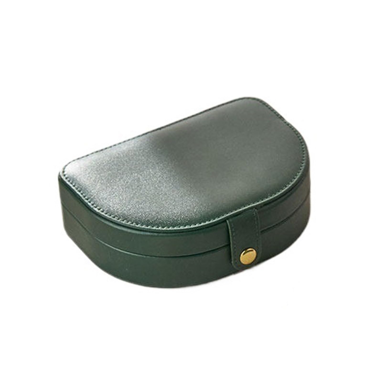 Kx9Lb8d Jewelry Chest Travel Jewelry Case Leather Box For Rings, Necklaces, Bracelets, Earring Holder Organizer Storage