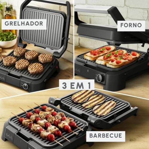 Grill Moulinex Supergrill 3 en 1 GI5108F0 - vue 4