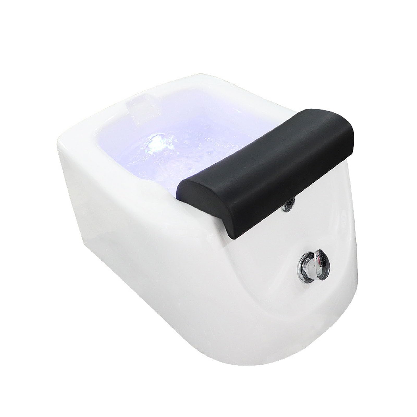 Foot Bath Spa Acrylic Footbath Salon Massage Equipment with Heat and Massage Pedicure Bowl Spa Foot Bath Pedicure Home Foot Bath Acrylic Pedicure Sink