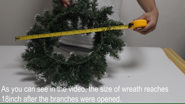 Guirlande De Noël Porte Couronne Décoration Pendentif