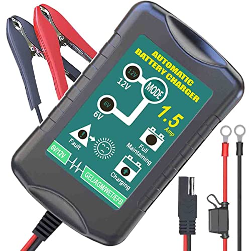 12V Sealed Lead Acid (SLA) Battery Charger 1300mA, with Short Circuit Protection