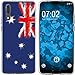 Produktbild PhoneNatic Case kompatibel mit Huawei P20 Silikon-Hülle WM Australien M2