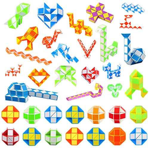 [Materiale ABS] I colorati cubi 3D sono realizzati in plastica ABS ecologica, che non si sbiadirà, non tossica e durevole. Il design di dimensioni ridotte è più comodo da impugnare e i bambini possono ruotarlo facilmente senza graffiarsi o ferirsi le mani.