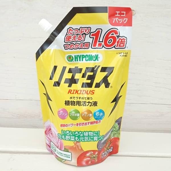 Amazon.co.jp: 活力液：ハイポネックス リキダス エコパック720ml 2個